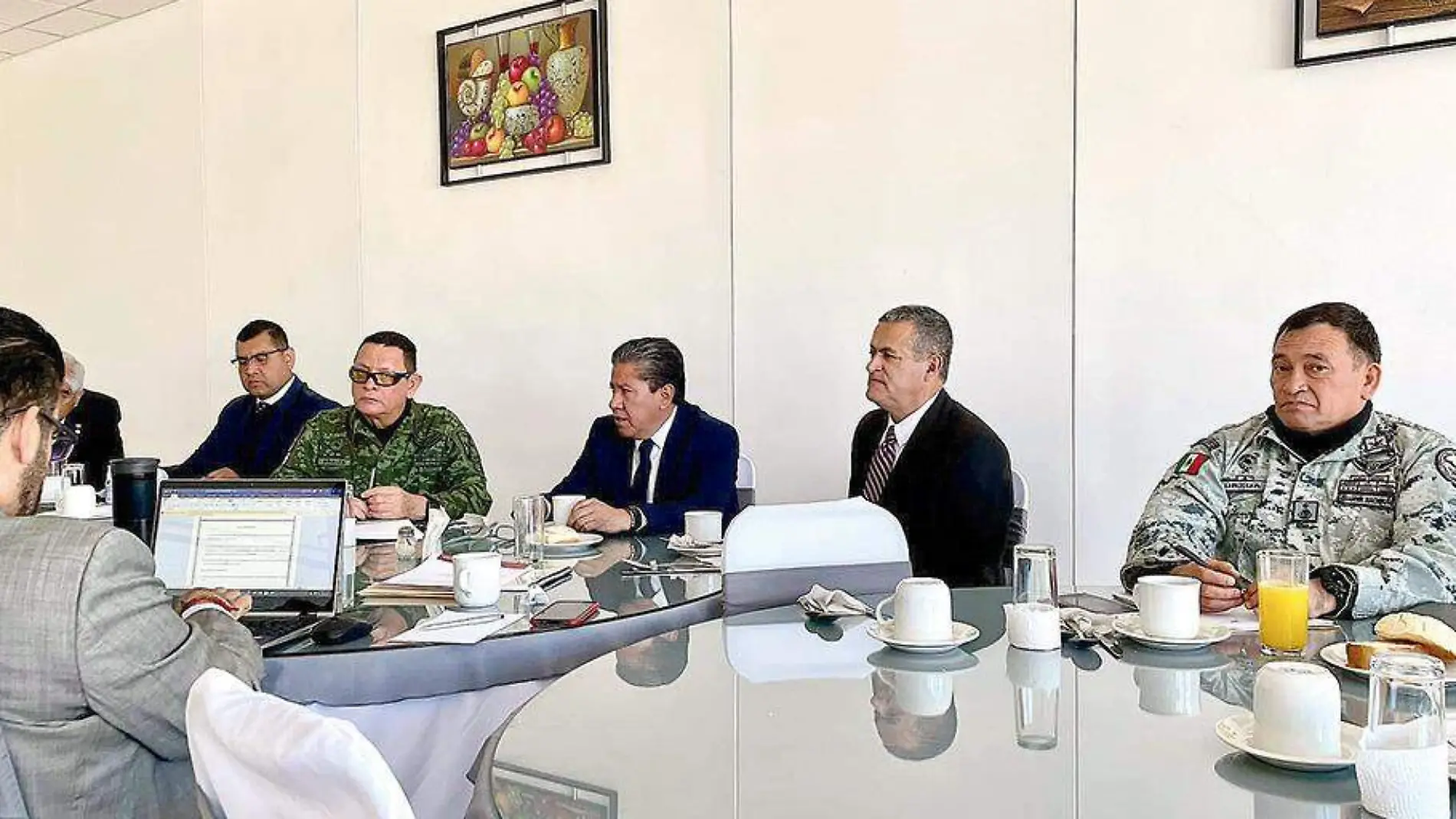 Reunión de la mesa de concertación y paz en Jerez, Zacatecas